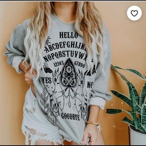 The Pine Torch Ouija Board Pull Over